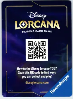 #4 Middle Left Powerline Puzzle/Insert/Art Disney Lorcana Fabled Single QR Code - Image 2