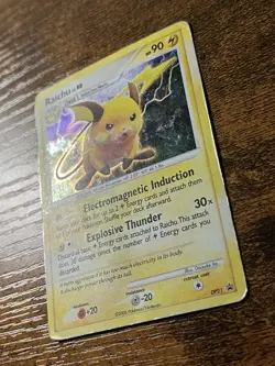 Raichu DP21 Promo Diamond & Pearl Holo Pokemon Card - Image 2