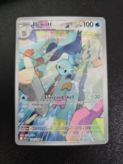 Dewott 106/086 Full Art SIR Pokemon Card TCG White Flare Black Bolt NM - Image 1
