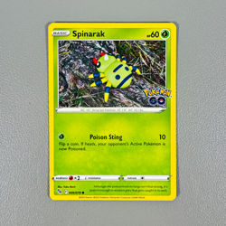 Pokemon TCG Card - Spinarak 6/78 Common | 2022 Pokemon Go | NM/Mint - Image 2