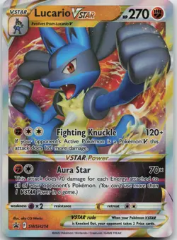 Lucario VSTAR Promo SWSH: Sword & Shield Promo Cards SWSH214 NM - Image 1