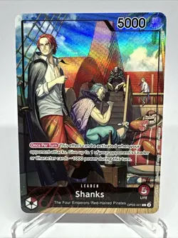 Shanks (2025 PSA Magazine Promo) OP09-001 One Piece Promotion Cards Mint - Image 1