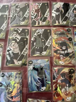naruto kayou english Card Lot Of 61 ..5pu ,20sr,23ssr,13ur - Image 3