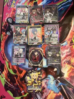 Union Arena Card Lot Of 10 Various Sets - Image 1