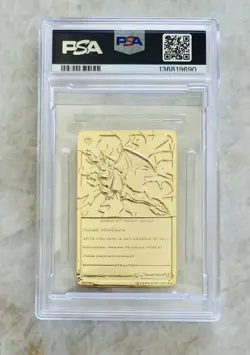 PSA 8 CHARIZARD 1999 BURGER KING POKEMON GOLD CARD ULTRA RARE NM-MINT - Image 2