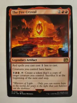 The Fire Crystal - 135 - Regular - MTG: Final Fantasy - NM - Image 1