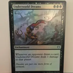 Magic: The Gathering Underworld Dreams Foil Enchantment Black 2020 121/254 - Image 1