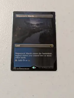 MTG Shipwreck Marsh (Borderless) Midnight Hunt NM - Image 1