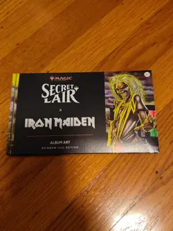 MTG Secret Lair x Iron Maiden Album Art Rainbow FOIL Edition SEALED - Image 1