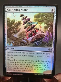 Gathering Stone Lorwyn Eclipsed MTG Foil Near Mint - Image 1