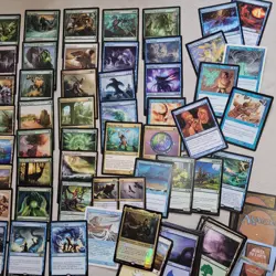 Whole COMMANDER Magic Deck - Heaven to Earth Games =ELEMENTALS GreenWhiteBlue - Image 2