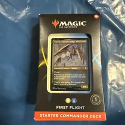 Magic the Gathering - Starter Commander Deck First Flight - New Sealed - Image 1