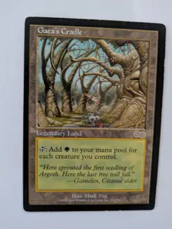 Gaea's Cradle 1 Urza's Saga MTG Exc Free shipping with tracking - Image 1