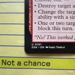 Untimely Malfunction - Duskmourn: House of Horror Instant Red Uncommon Regular - Image 5