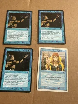 4x Counterpell Mtg 3 Ice Age 1 Revised HP - Image 1