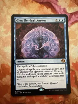 Glen Elendra's Answer Lorwyn Eclipsed Regular - Image 1