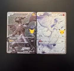 Pokemon TCG - Reshiram 113 & Zekrom 114 Celebrations: Classic Collection Holo - Image 1