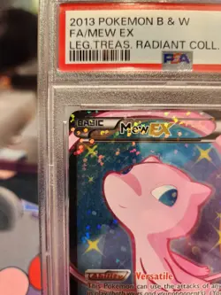 PSA 5 Mew EX Radiant Collection RC24/RC25 Pokemon English Legendary Treasures - Image 3