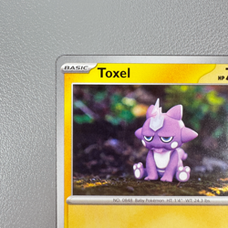 Pokemon TCG Card - Toxel 69/182 Common | 2023 Paradox Rift | NM/Mint - Image 3