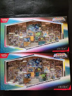Pokemon Lucario Ex & Tyranitar Ex Premium Collection samsclub(2) knockout box(1) - Image 5