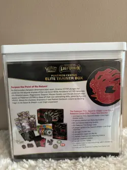 Lost Origin Pokemon Center ETB Factory Sealed with Protective Case - Image 2