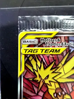 Pokemon Sun Moon Moltres Zapdos Articuno GX SM210 Black Star Promo SEALED NM - Image 2