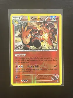 Team Magma's Camerupt - Pokemon Double Crisis Reverse Holo - LP - Image 1