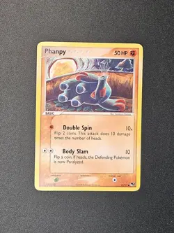 Pokemon TCG Phanpy 15/17 Pop Series 2 Two Non Holo Vintage Card - Image 1