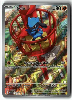 Riolu ⭐ 010 Holo Illustration Rare Promo Mega Evolutions 2025 Pokemon NM - Image 1