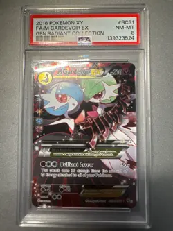 2016 Pokemon XY Generations Radiant Collection #RC31 FA/M Gardevoir EX PSA 8 - Image 1