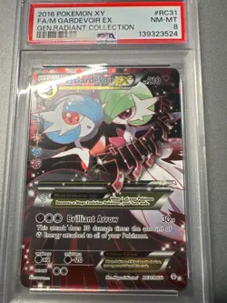2016 Pokemon XY Generations Radiant Collection #RC31 FA/M Gardevoir EX PSA 8 - Image 3