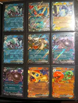 Pokemon Sammlung Shiny ex Promo Gold Terra Kristall AltArt 151 Reverse Jumbo XXL - Image 4