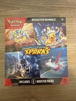 Pokemon TCG Surging Sparks Booster Bundle Sealed NM - Image 1