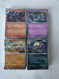 Pokemon Phantasmal Flames Build & Battle Pre-Release Promo Set - 4 Sealed Decks - Image 1