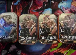 One Piece TCG Tin Pack Set Vol. 2New Factory Sealed Lot Of 4 - Image 1