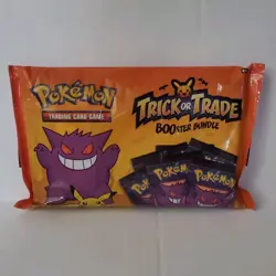 Nintendo Pokemon TCG BOOster Trick Or Trade Trading Card Game - 120 Cards 820650850783 - Image 1