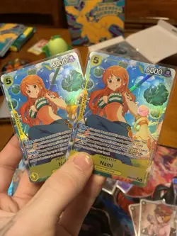 Eb03 Nami Alt Art X2 One Piece Card - Image 1