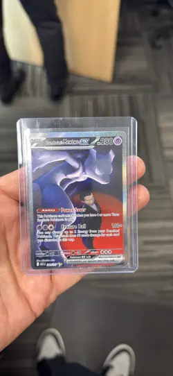 Pokemon Team Rocket's Mewtwo EX Holo 280 HP Card 280/217 Psychic Basic - Image 2