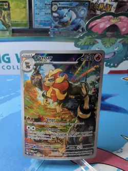 Pyroar 200/193 2023 S&V Paldea Evolved Pokemon Card Ultra Rare Holo - Nm - Image 1