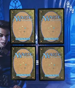 4 x Erase MTG Cards Signed by Artist Zack Stella Khans of Tarkir 2014 - Image 2