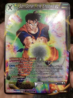 Son Gohan the Empowered P-377 Promo Foil Dragon Ball Super Card Game | NM - Image 1