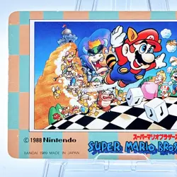 Super Mario Bros 3 Card TCG Nintendo Bandai 1989 Japanese Vintage Carddass No.24 - Image 5