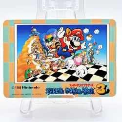 Super Mario Bros 3 Card TCG Nintendo Bandai 1989 Japanese Vintage Carddass No.36 - Image 4