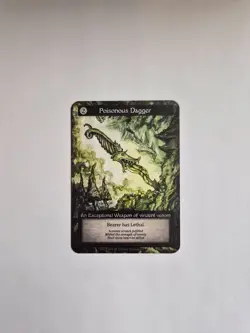 Sorcery: Contested Realm - Beta - Poisonous Dagger - Image 1