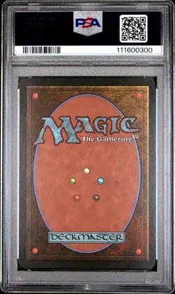 2002 MTG ONSLAUGHT #313 BLOODSTAINED MIRE PSA 8 - Image 2