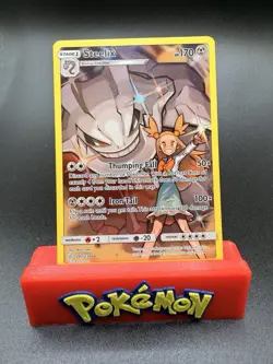 Pokemon TCG Steelix Sun & Moon - Cosmic Eclipse 247/236 Holo Secret Rare NM - Image 1