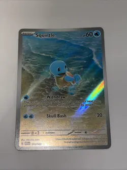 Squirtle #170/165 NM Pokemon Scarlet & Violet 151 Illustration Rare – Free Case - Image 5