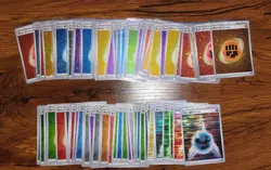 Pokemon TCG Lot of 77 Holo Energy cards (40 151 Cosmos Holos) - Image 1