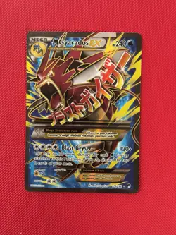 Pokemon TCG 2016 XY Breakpoint Mega M Gyarados EX Ultra Rare Holo - Image 1