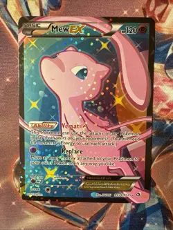 Pokemon Mew EX Legendary Treasures Radiant Coll. Full Art #RC24 Gem Mint - Image 1